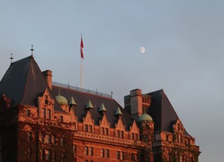 Fairmont Empress by Moonlight