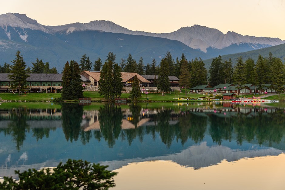 Evening Walk Along Lac Beauvert