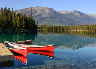 Morning Reflections on Lac Beauvert