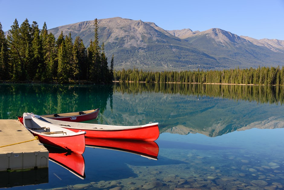 Morning Reflections on Lac Beauvert