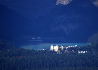 Morning of Lake Lousie Fairmont