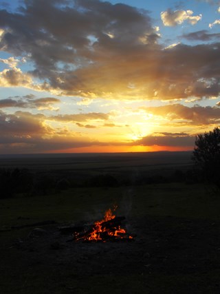 Sundowner at Sunset