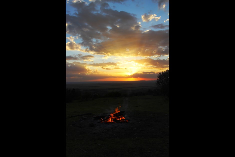Sundowner at Sunset