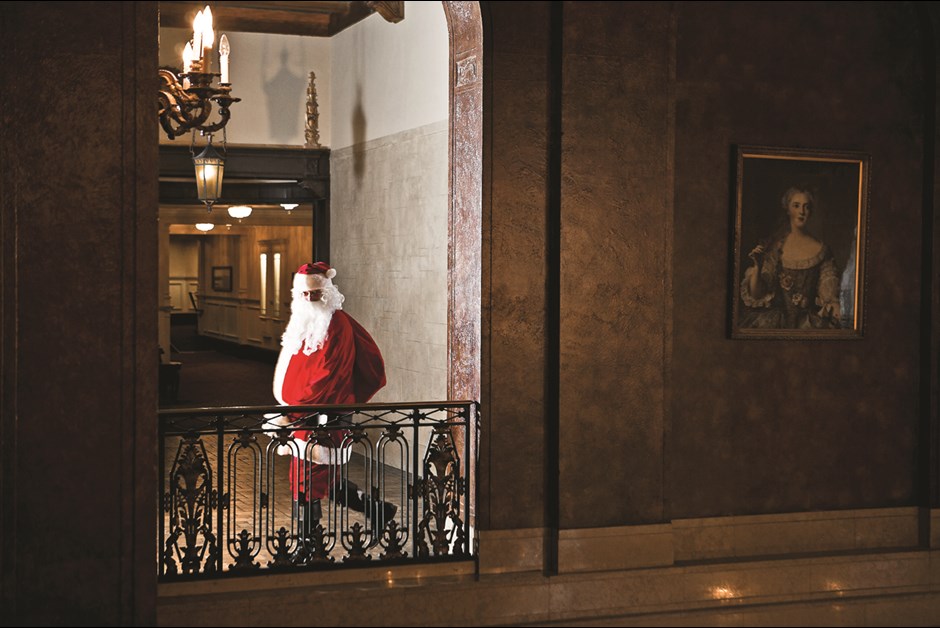 Santa at the Château