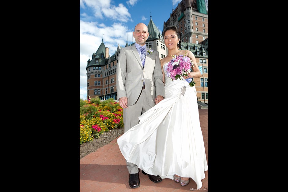 Sophie & Tom Wedding at Fairmont Le Chateau Frontenac
