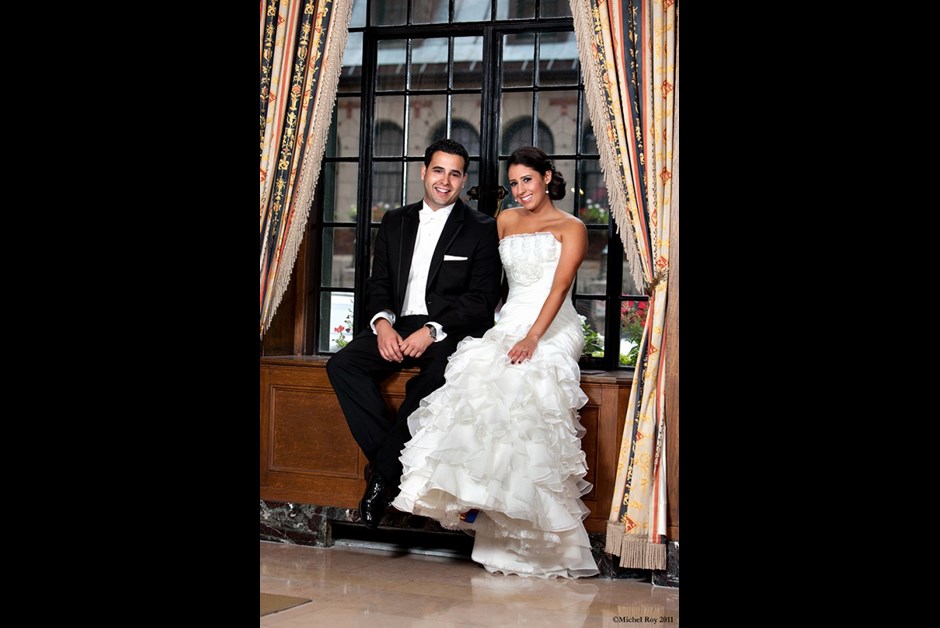 Nicole & Leonardo at Fairmont Le Chateau Frontenac