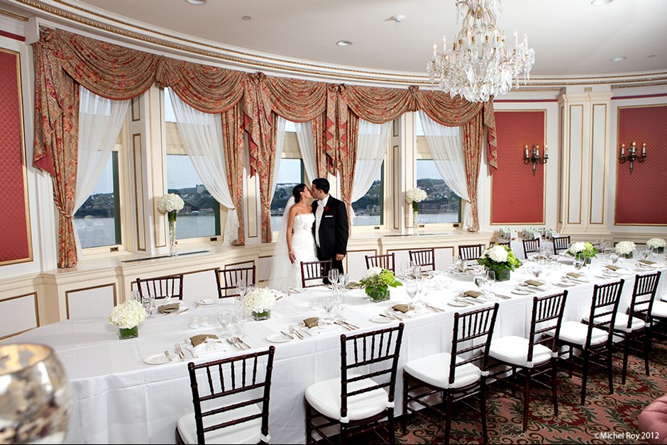 Nicole & Leonardo at Fairmont Le Chateau Frontenac