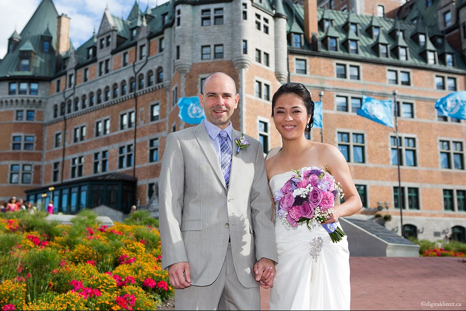 Sophie & Tom Wedding at Fairmont Le Chateau Frontenac