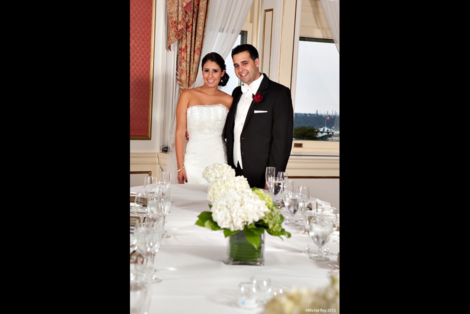 Nicole & Leonardo at Fairmont Le Chateau Frontenac