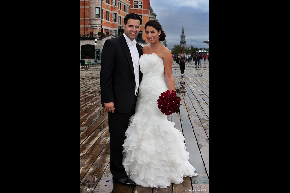 Nicole & Leonardo at Fairmont Le Chateau Frontenac