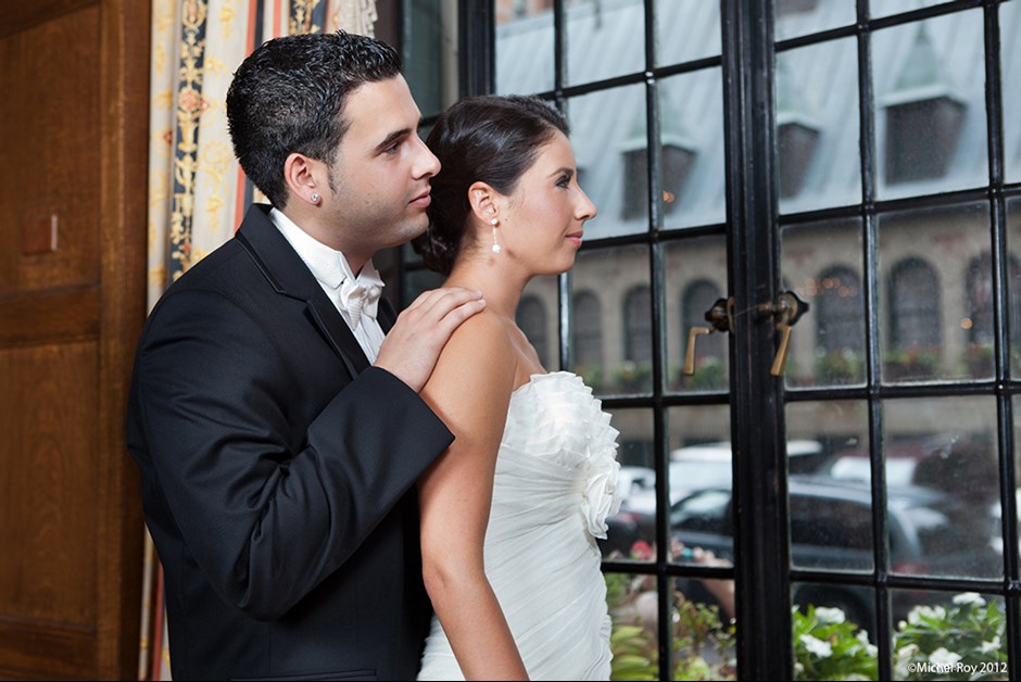 Nicole & Leonardo at Fairmont Le Chateau Frontenac