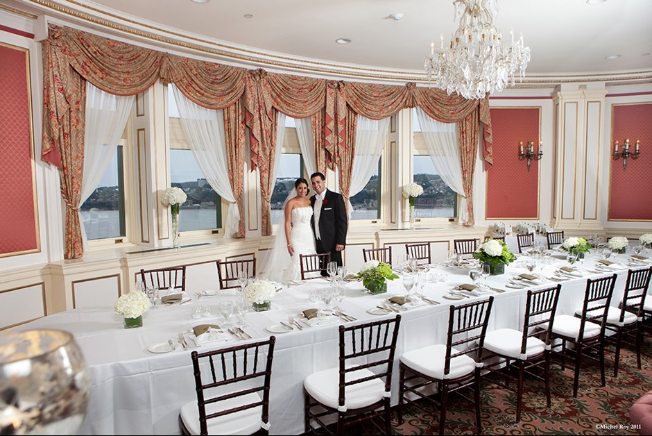 Nicole & Leonardo at Fairmont Le Chateau Frontenac