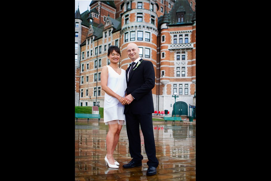 Wedding at Fairmont Chateau Frontenac