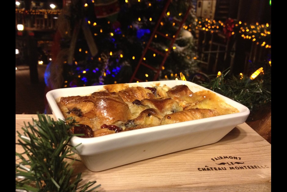 Eggnog Bread Pudding