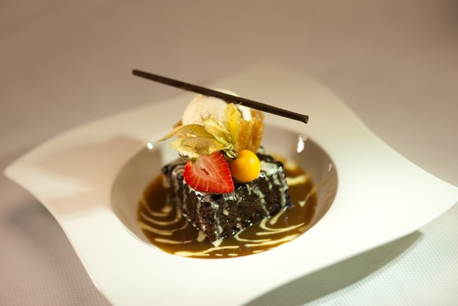 Sticky Toffee Pudding from The Waterlot Inn