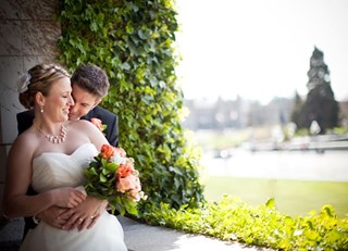 Garden Wedding at the Fairmont Empress