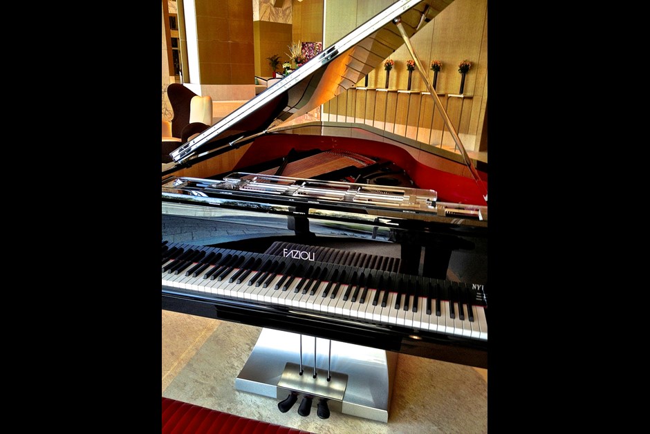 Fazioli Piano, Fairmont Baku, Flame Towers
