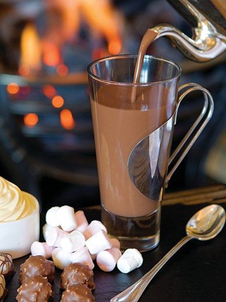Le Marche's creamy Hot Chocolate