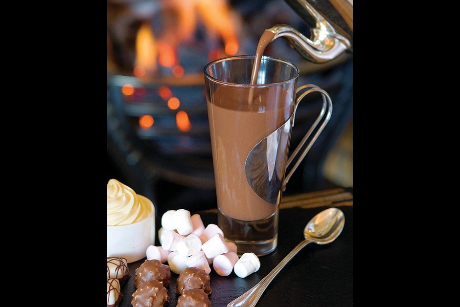 Le Marche's creamy Hot Chocolate 