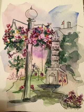 Family Vacation Inspires Artist to Paint The Empress