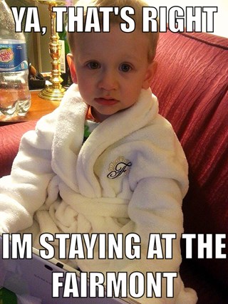 Living the high life