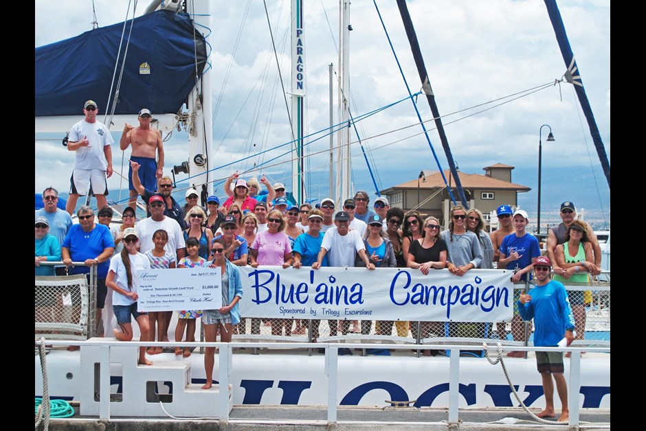 2014 Trilogy's Blue 'aina Coral Reef Cleanup