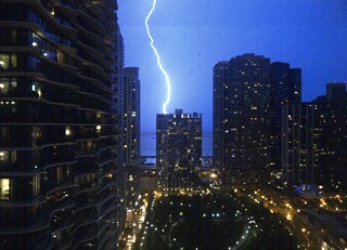Stormy Night in Chicago