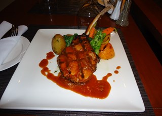 Fairmont Le Château Montebello’s BBQ Pork Chop