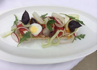 Ni&#231;oise Salad by Chef Sebastien Giannini