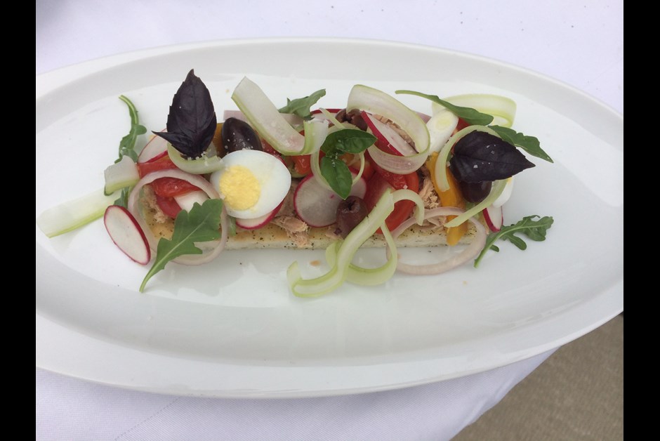 Niçoise Salad by Chef Sebastien Giannini