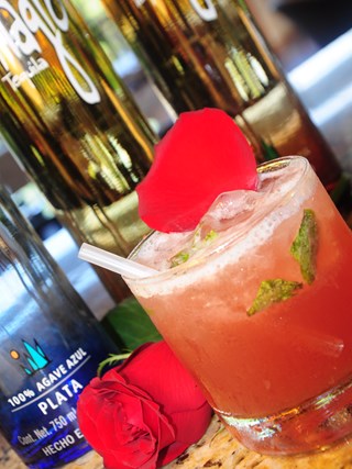 Roses Margarita at Fairmont Mayakoba
