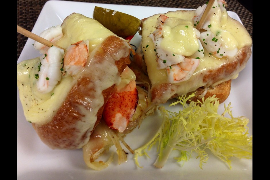 Lobster & Prawn Grilled Cheese