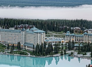 Fairmont Chateau Lake Louise, before the sunrise
