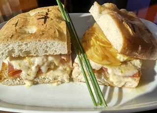 Grilled Cheese with a Quebecois Twist