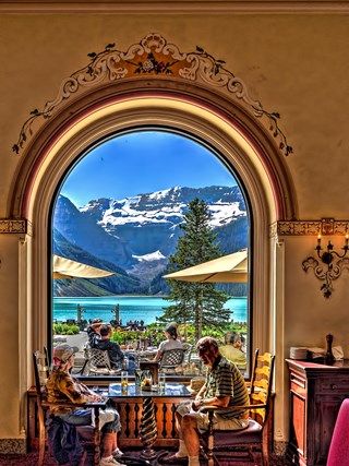 Visiting Lake Louise