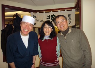 We met the same chef 16 years ago at Oka sushi restaurant at Jasper Park Lodge