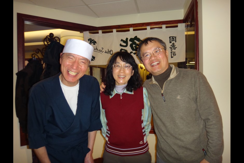 We met the same chef 16 years ago at Oka sushi restaurant at Jasper Park Lodge
