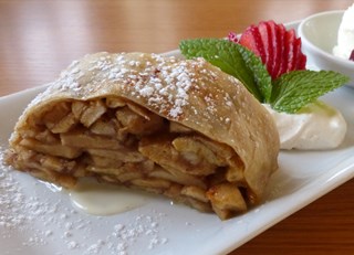 Lemon Thyme Apple Strudle