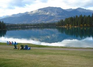 Early Autumn at Fairmont Jasper Park Lodge