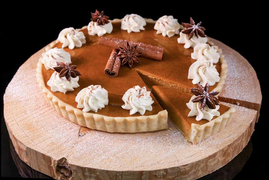 Spiced Maple Pumpkin Pie 