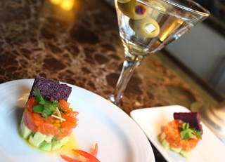 Tuna Tartare & Classic Martini