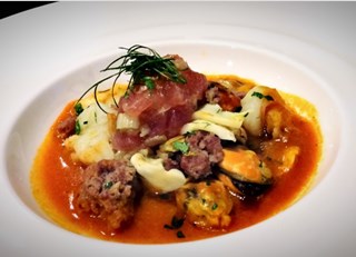 Cacciucco Tuscan Seafood Chowder