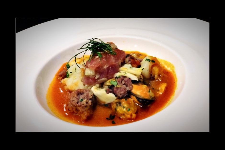 Cacciucco Tuscan Seafood Chowder