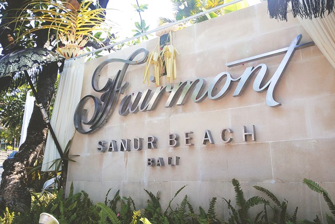 Fairmont Hotels &amp; Resorts Checks in to Bali