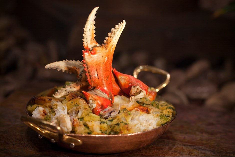 Chef Gavin Stephenson's Pernod Peppered Crab Stuffing