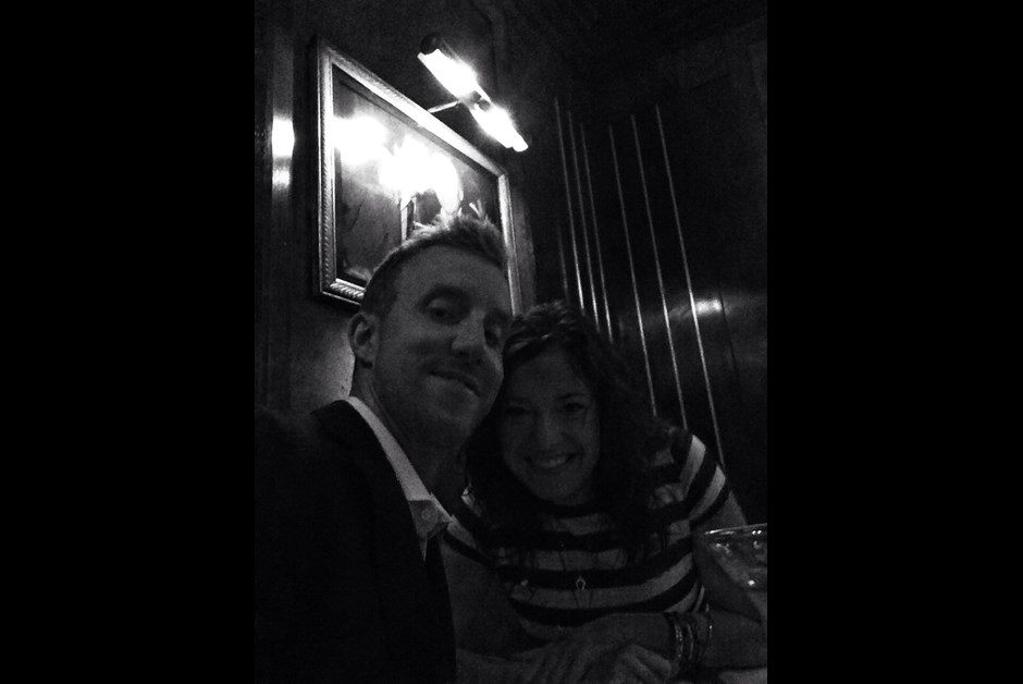 At Gibson's Steak house Chicago