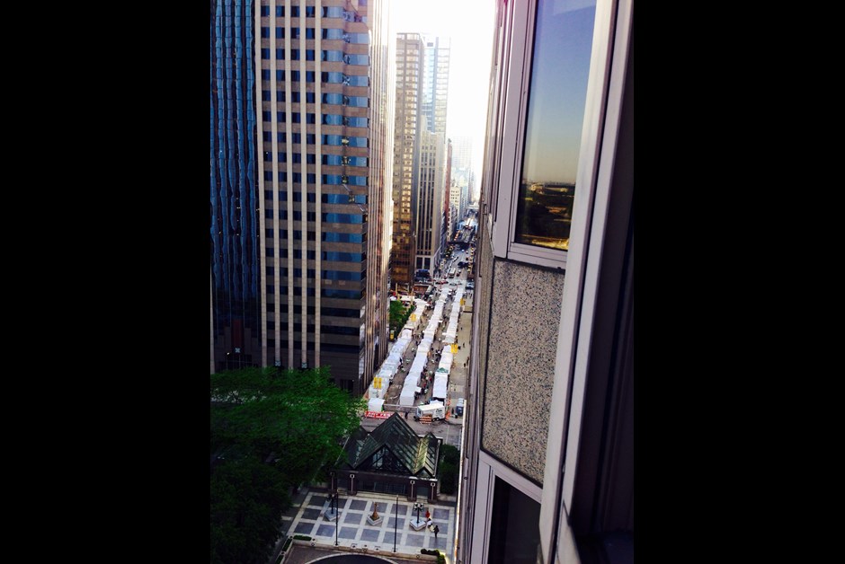 Another view from Fairmont suite