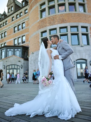 Frederick & Gabrielle 23-08-2014, salle de bal du Fairmont Le Chateau Frontenac