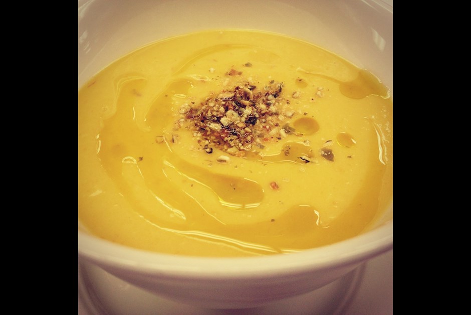 Coconut Scented Pemberton Butternut Squash Soup
