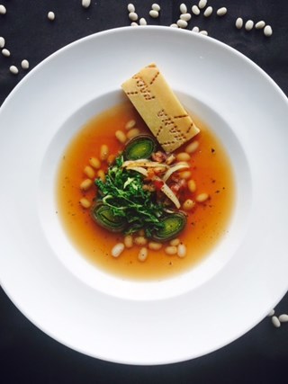 Tuscan Beans and Braised Cabbage Soup